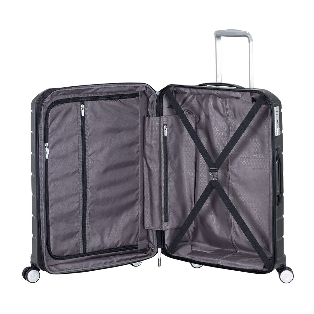 Saxoline Maleta Rígida Octolite Spinner 68/25 Exp Negro M