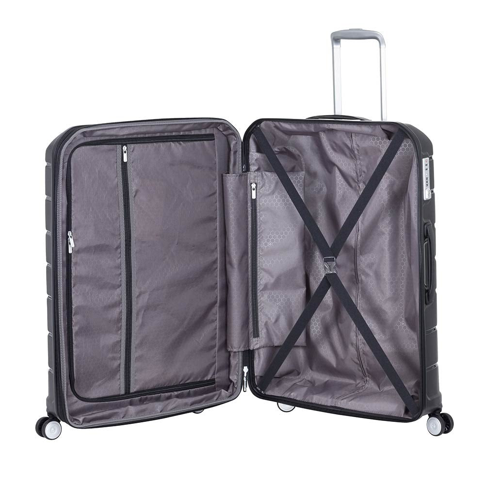 Saxoline Maleta Rígida Octolite Spinner 81/32 Exp Negro Xl