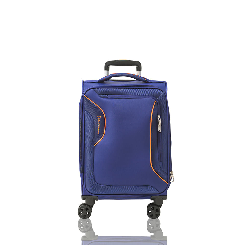 saxoline Maleta Vancouver Sx Spinner 20 Blue Cabina 37 8 Lts