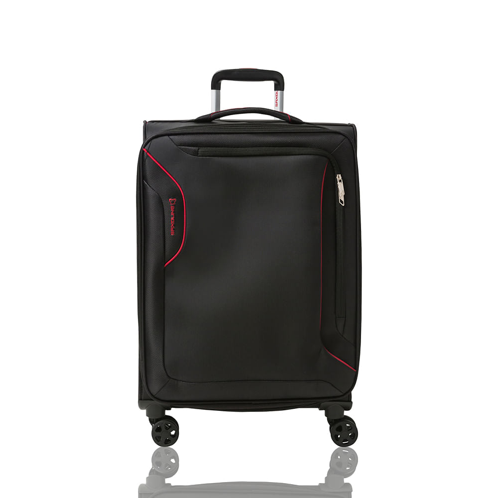 saxoline Maleta Vancouver Sx Spinner 24 Black M 69 Lts