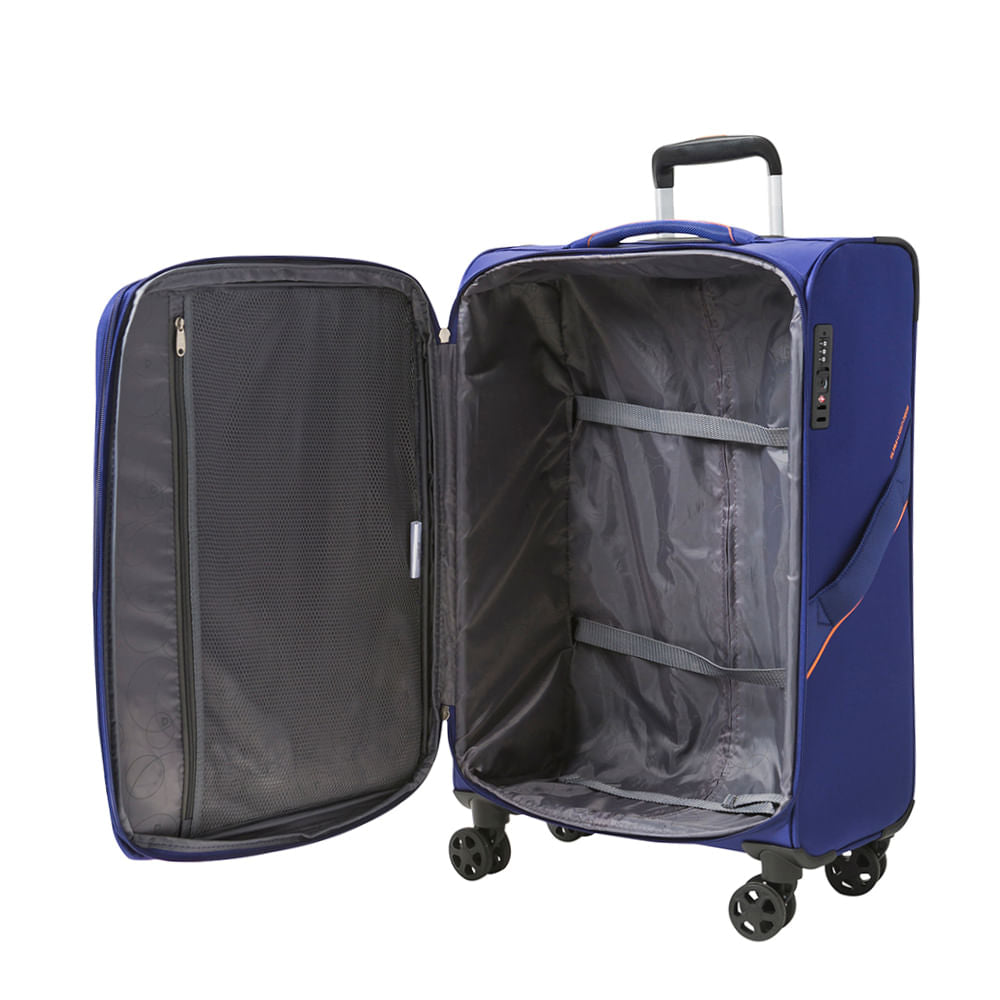 Saxoline Maleta Vancouver Sx Spinner 24 Blue M 69 Lts