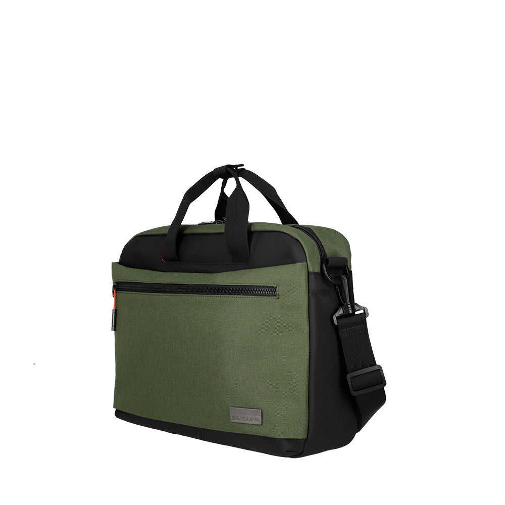 Saxoline Maletín Convertible Para Notebook 15" De Hombre Station Verde