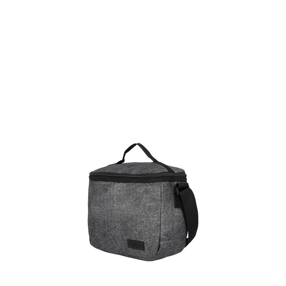 Saxoline Megapack Mochila Escolar + Bolso Deportivo + Lonchera + Estuche Negro Denim