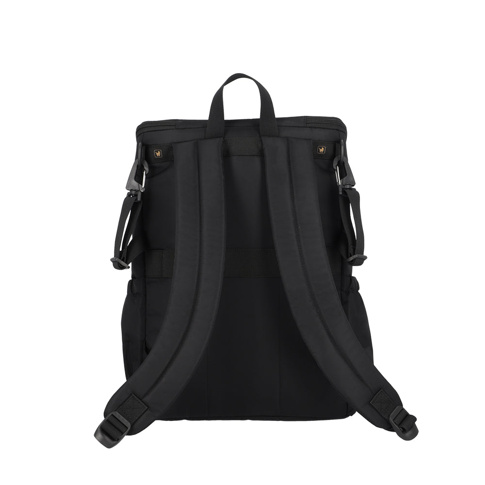 Saxoline Mochila Maternal Parentpack Con Mudador Negro