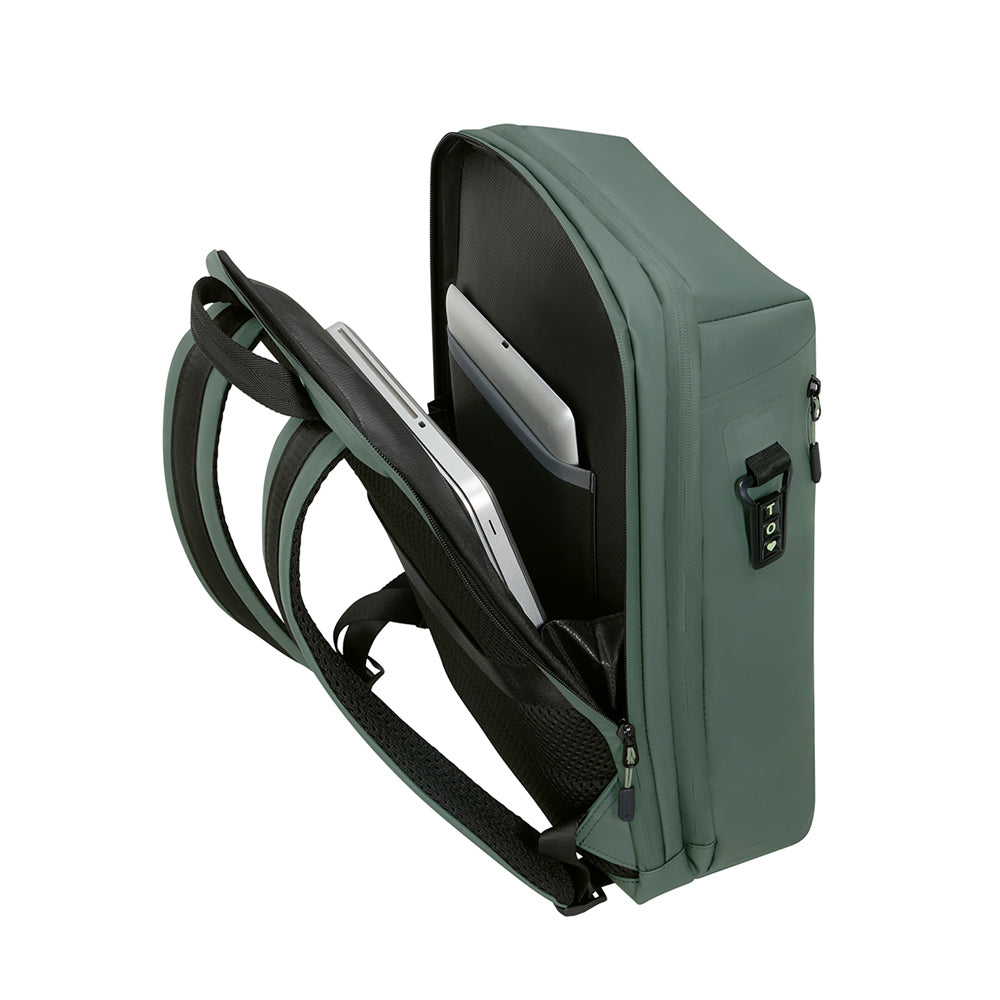 Saxoline Mochila Para Notebook 15.6" Coatify Biz Verde