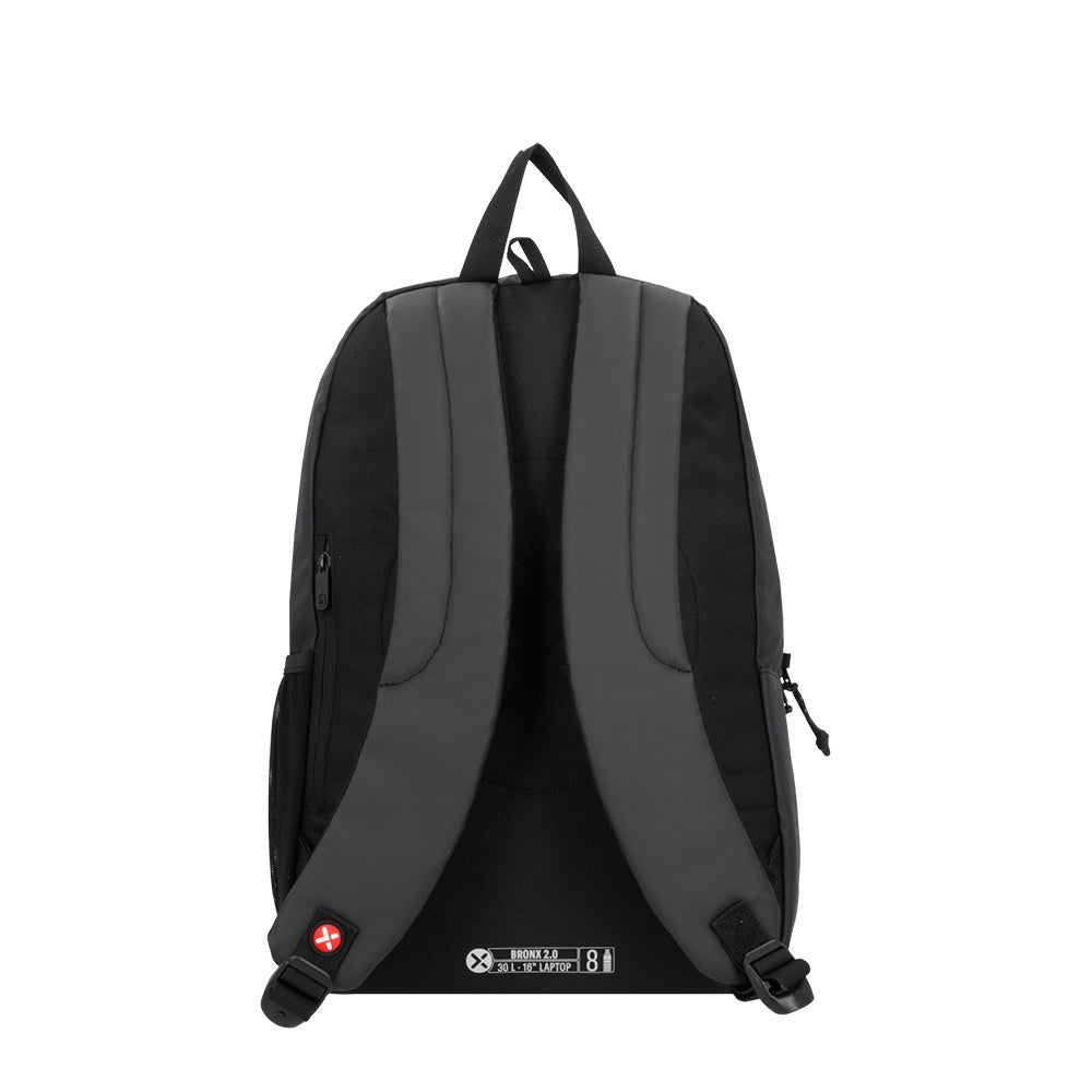 Saxoline Mochila Para Notebook 16" Bronx 2.0 Negra/azul