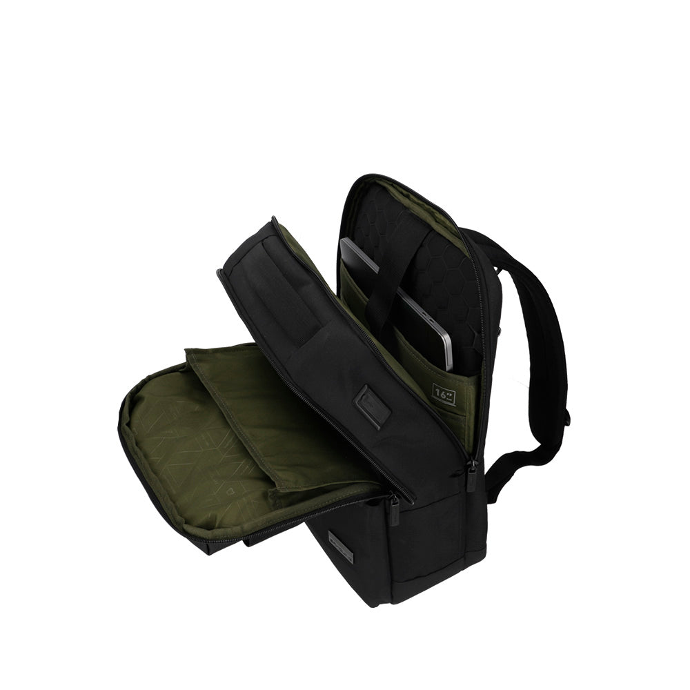 Saxoline Mochila Para Notebook 16" De Hombre Station Negra