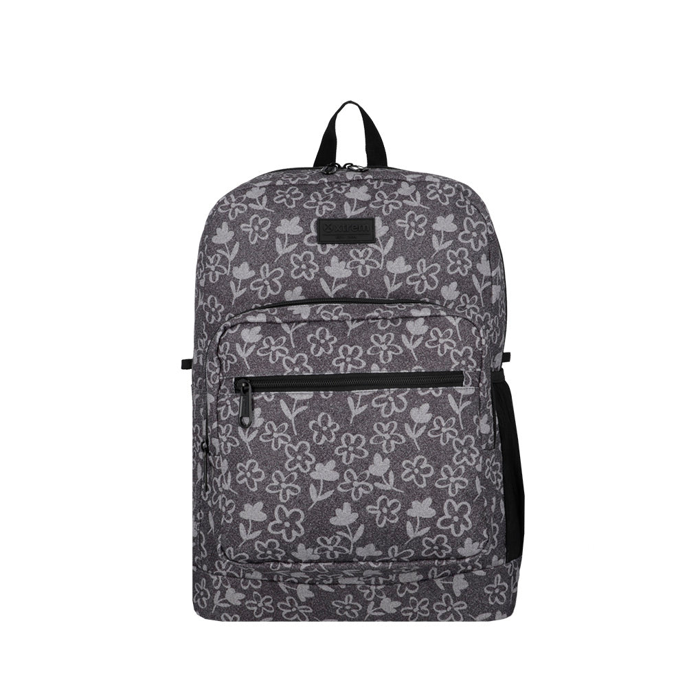 saxoline Mochila para notebook 16" Everdale negra flores