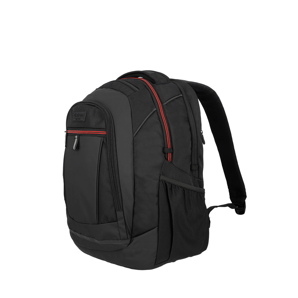Saxoline Mochila Para Notebook De Hombre Brooklyn 16" Negra/roja