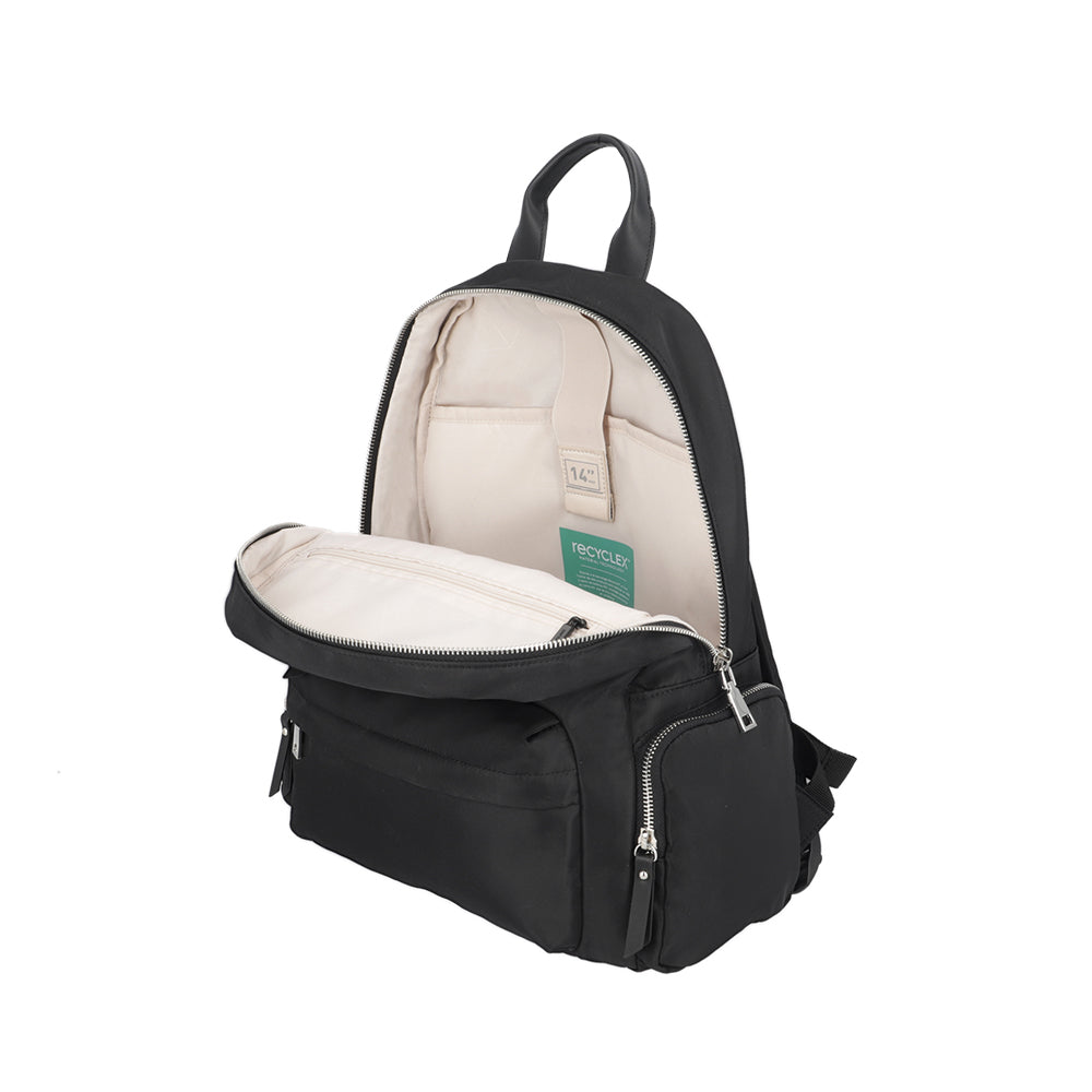 Saxoline Mochila Para Notebook Mujer Madison Negro 14"