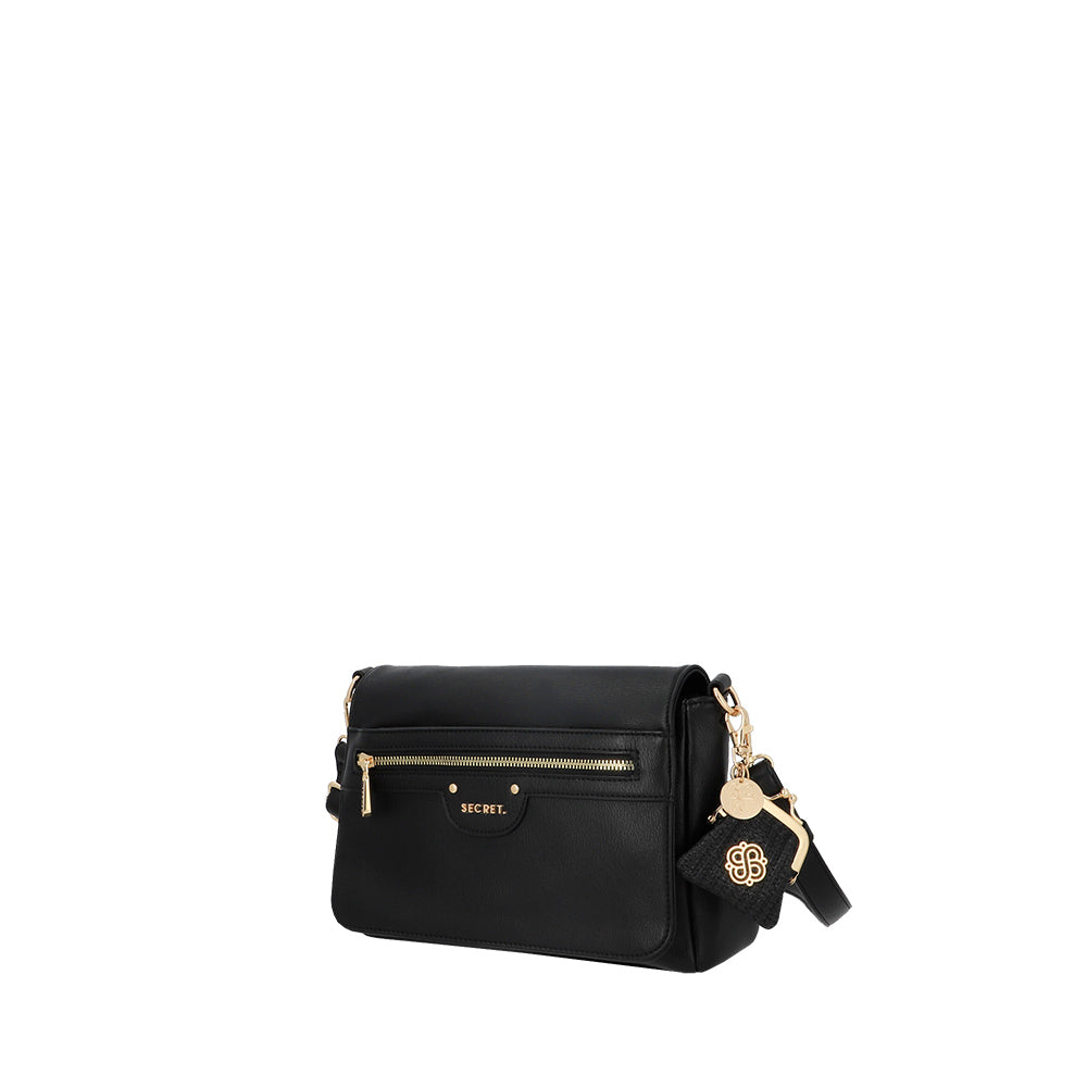 Saxoline Bandolera Lisse Negra