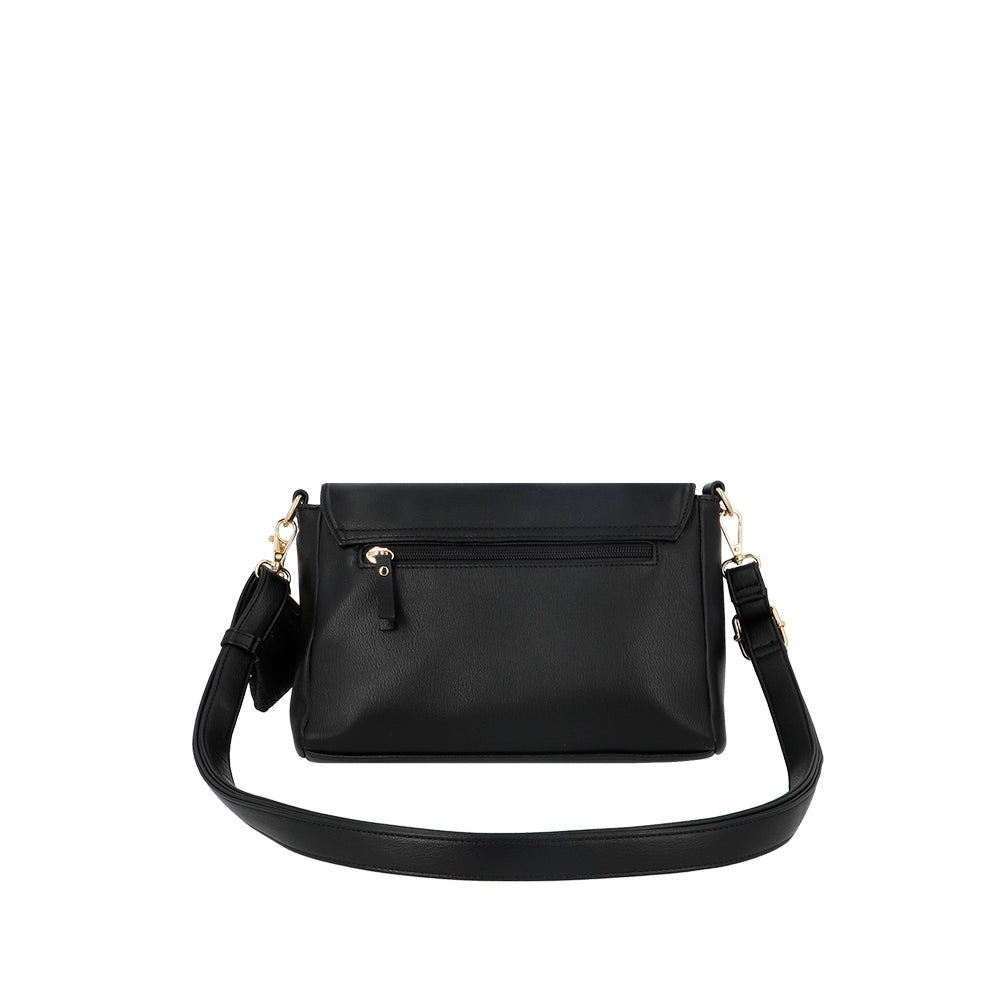 Saxoline Bandolera Lisse Negra