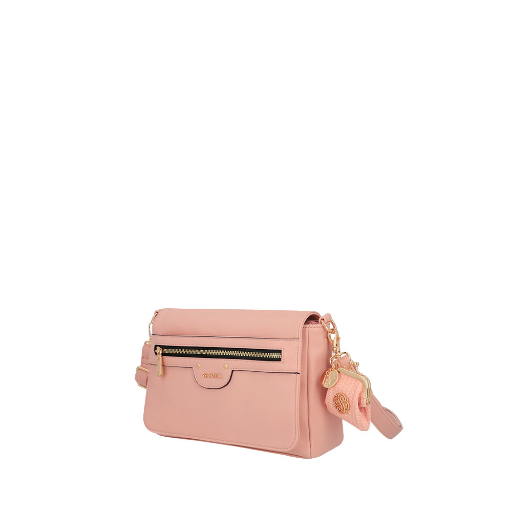 Saxoline Bandolera Lisse Rosada