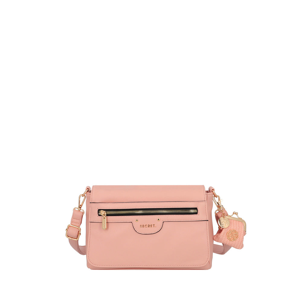 saxoline Bandolera Lisse rosada