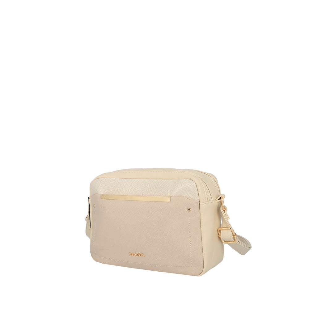 Saxoline Bandolera Pequeña Padua Beige