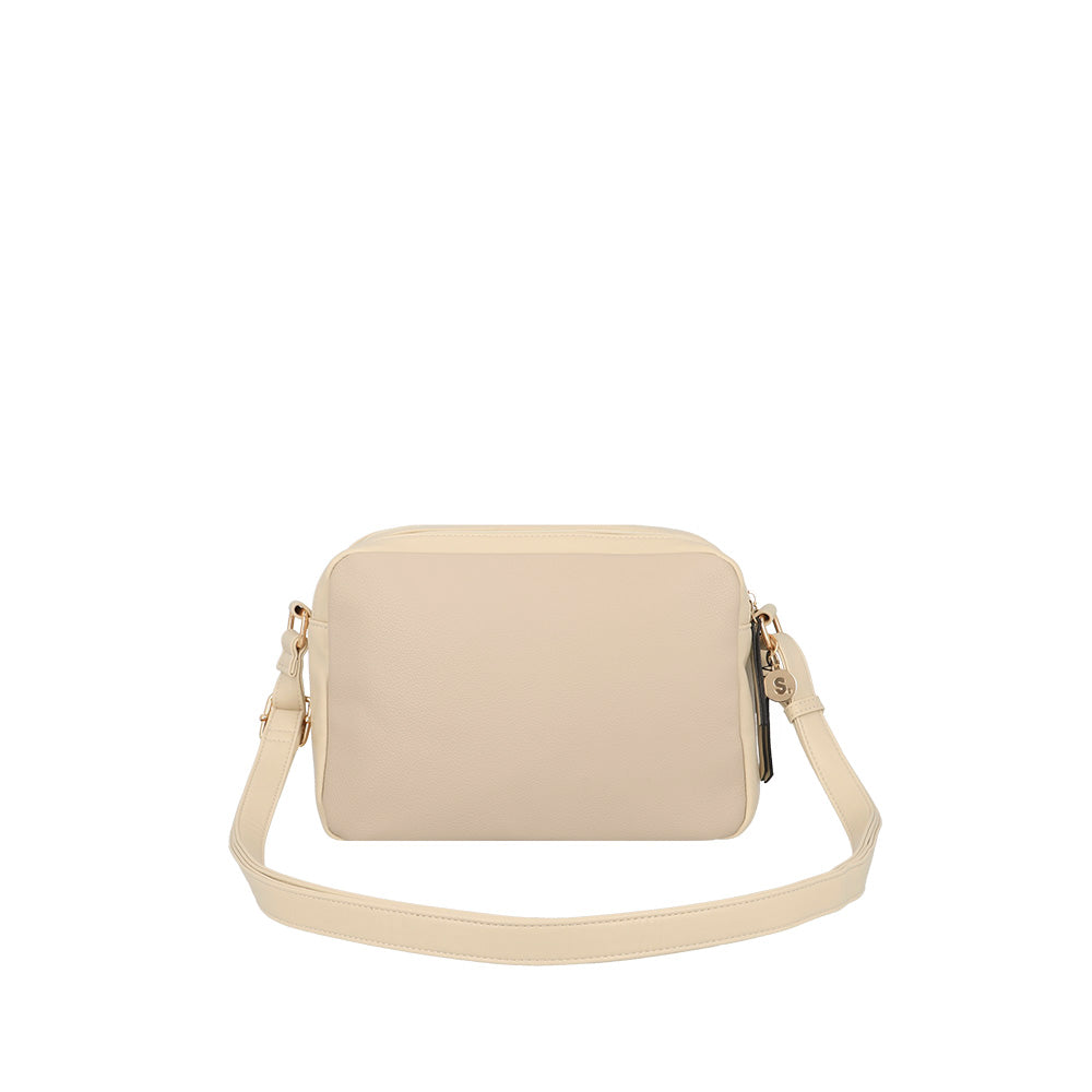 Saxoline Bandolera Pequeña Padua Beige