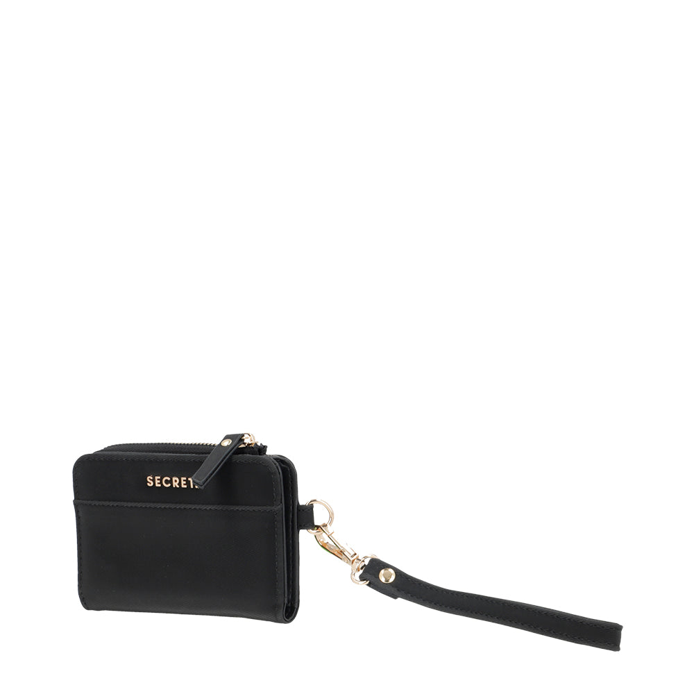 Saxoline Billetera Alcala Negra Pequeña