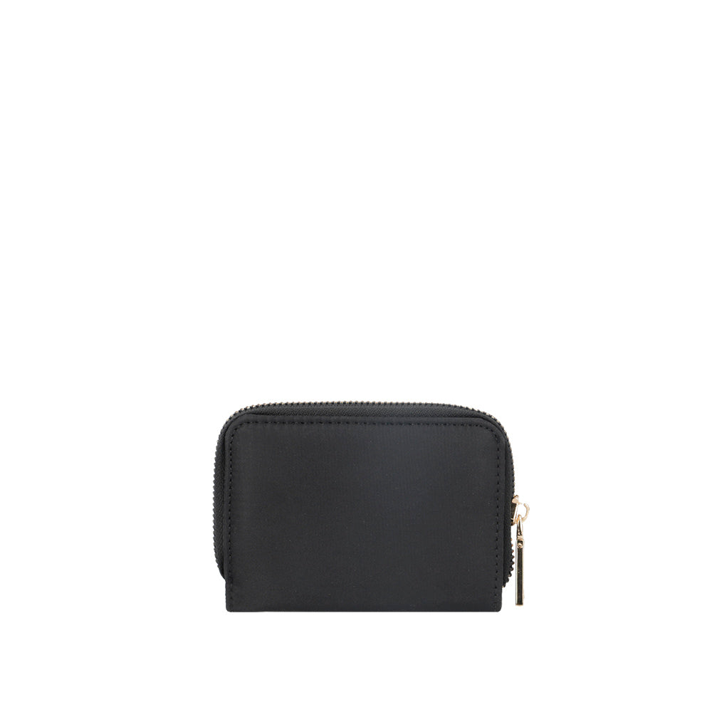 Saxoline Billetera Lourdes Negra Pequeña