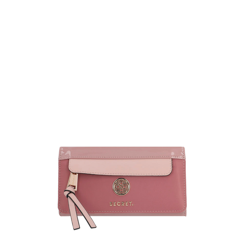 saxoline Billetera Lourdes rosada