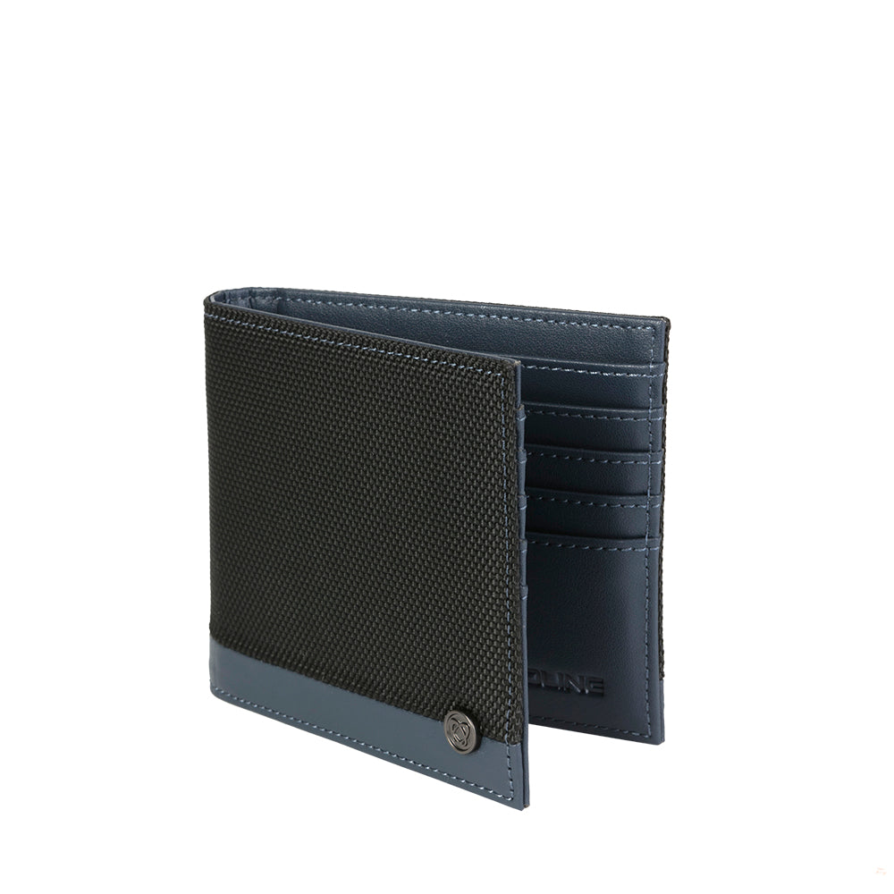 Saxoline Billetera Suburb 4SX Negro/Azul Marino M