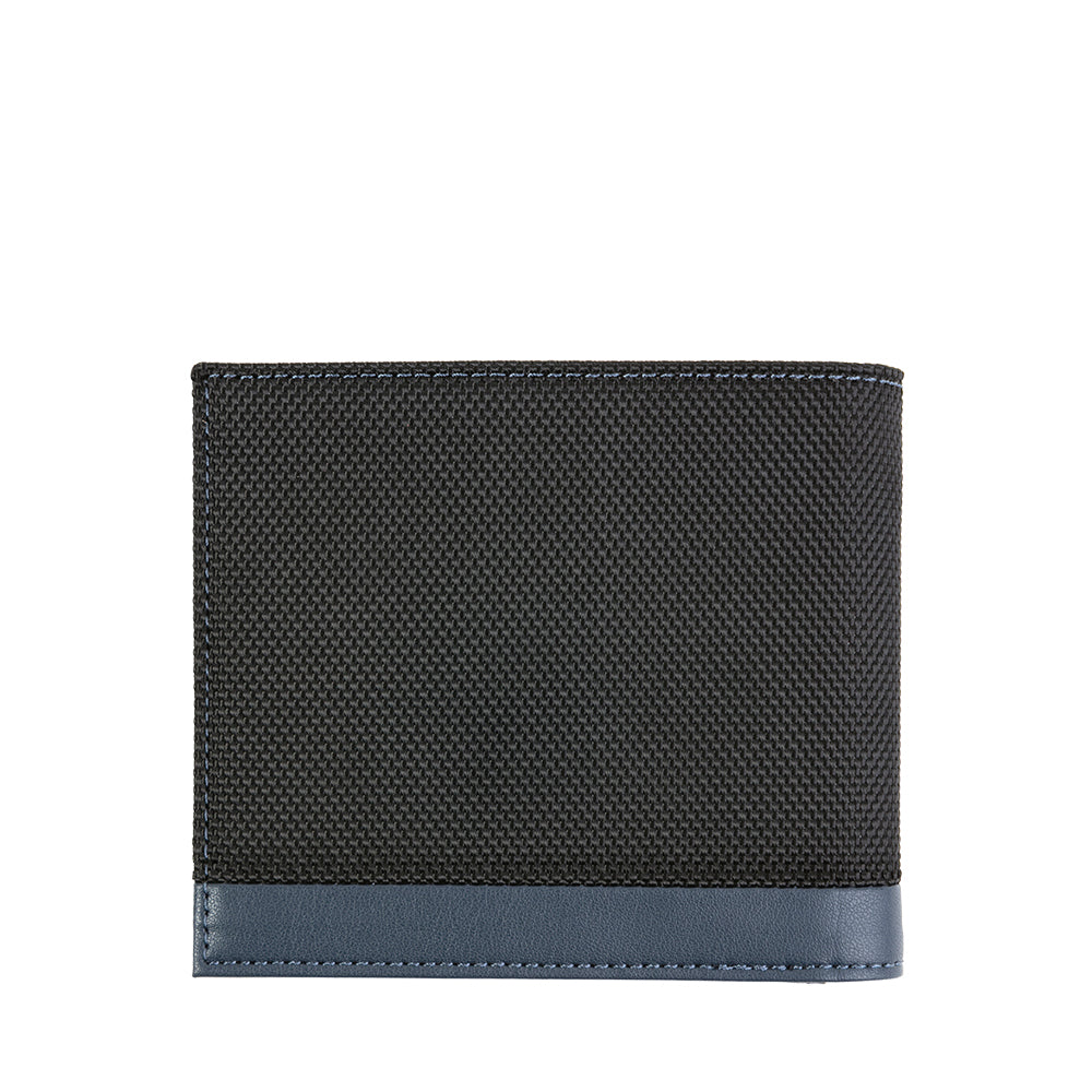 Saxoline Billetera Suburb 4SX Negro/Azul Marino M