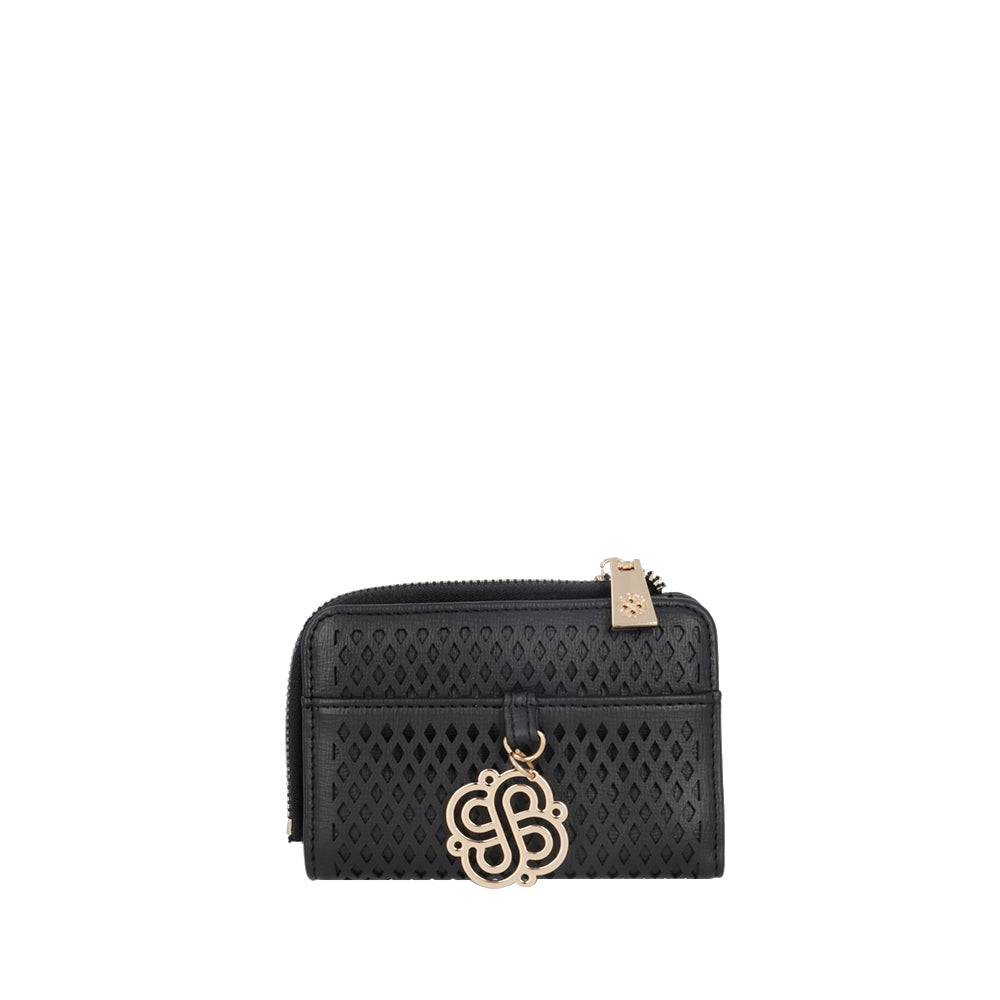 saxoline Billetera Zagora negra pequeña