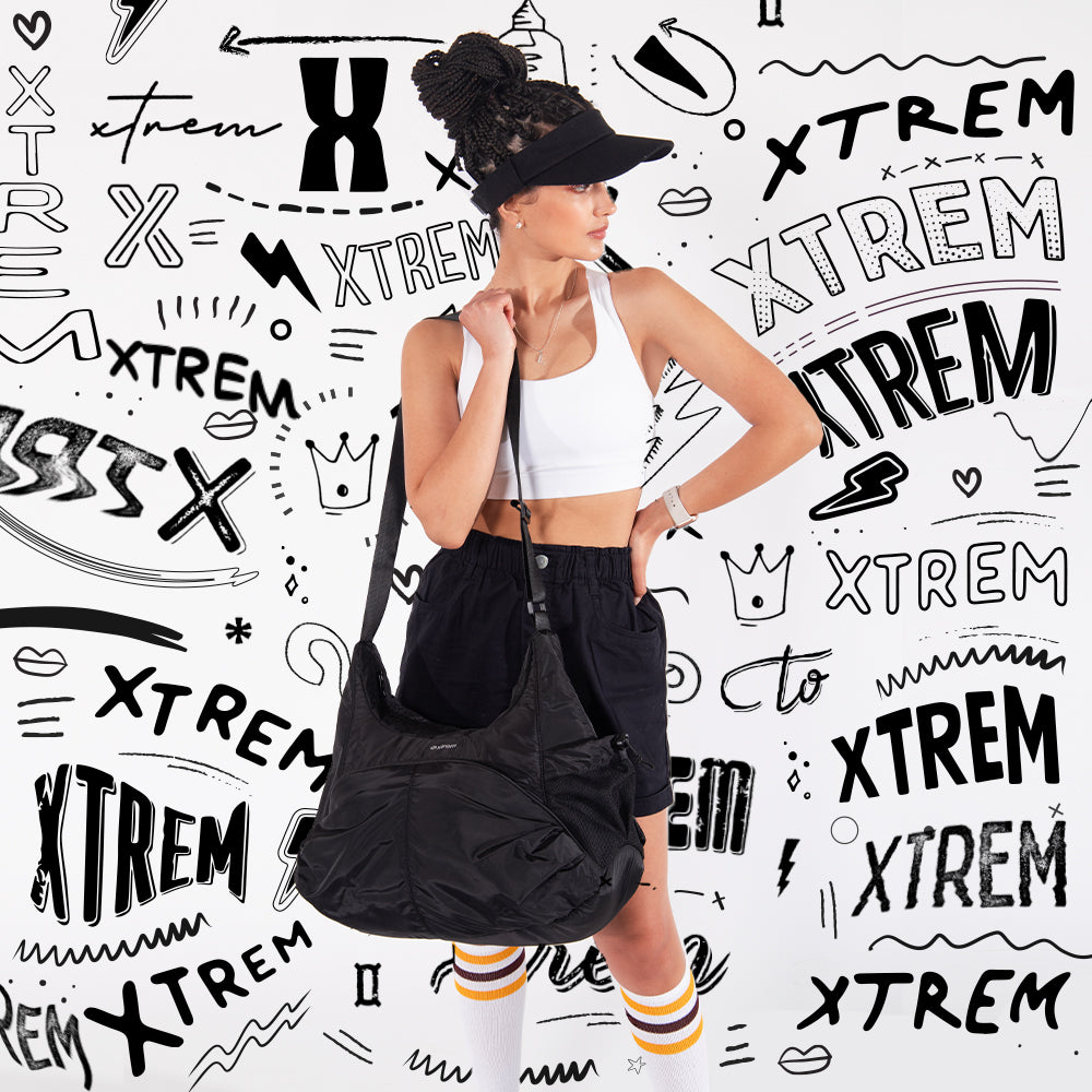 Saxoline Bolso Deportivo Stretch Negro