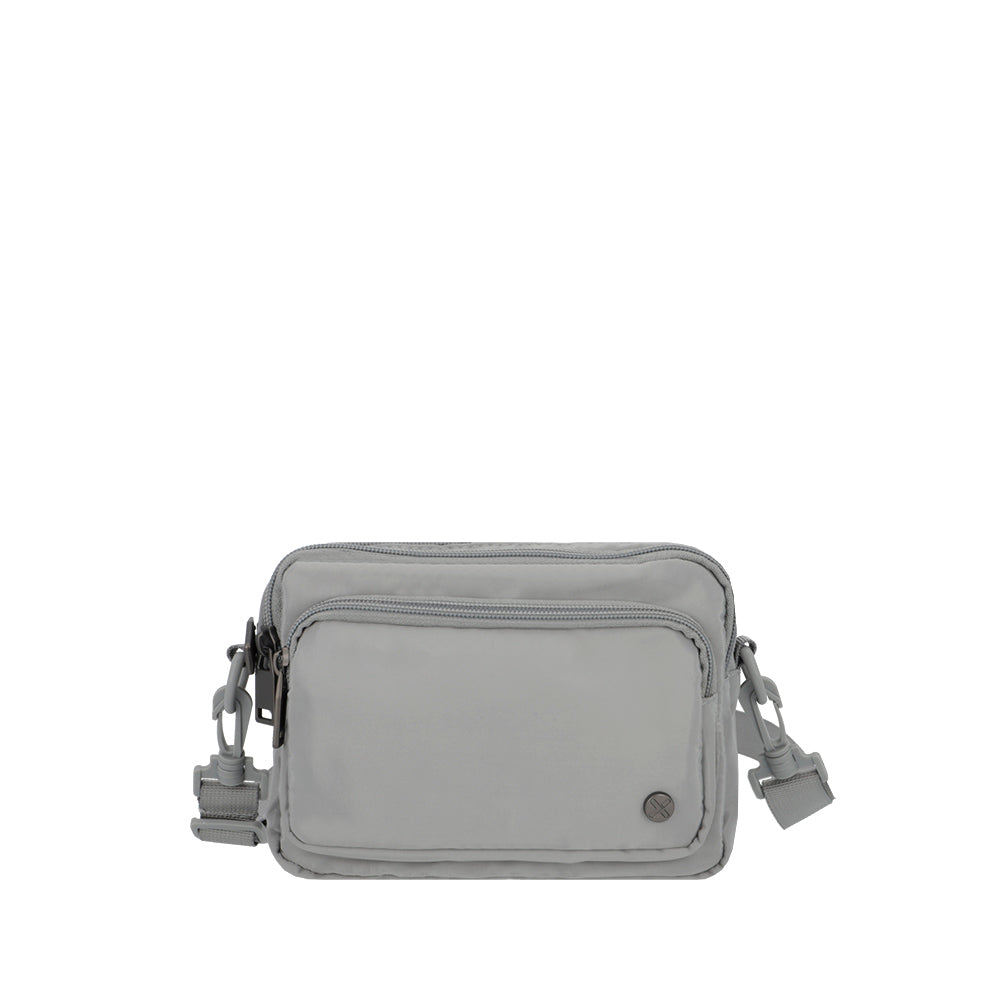 saxoline Cartera banano Weekend gris S