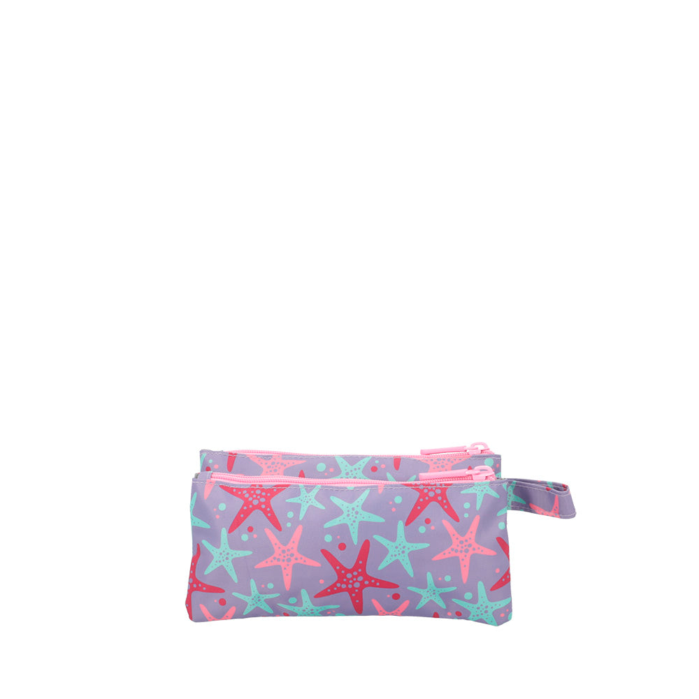 Saxoline Estuche Escolar Trinity Cats Lila