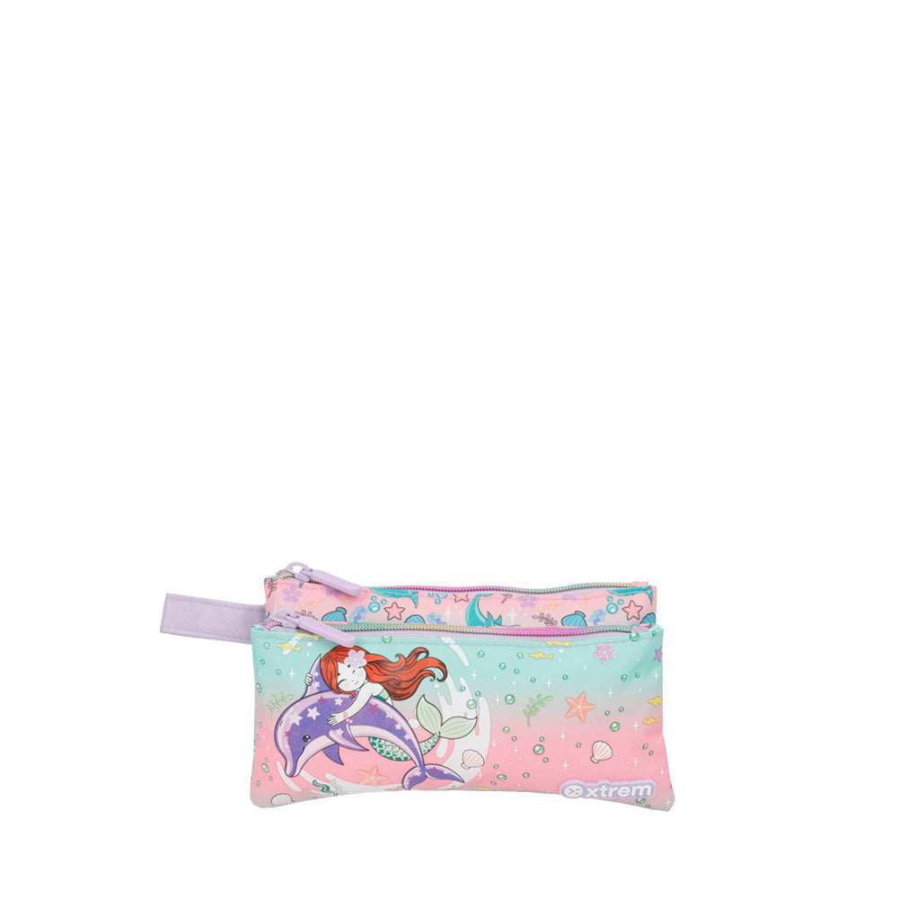 saxoline Estuche Trinity lila