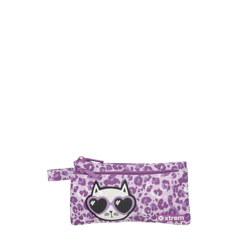 saxoline Estuche Trinity morado