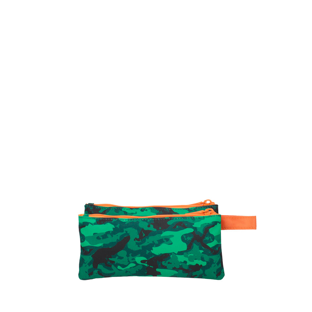 Saxoline Estuche Trinity Verde Dino