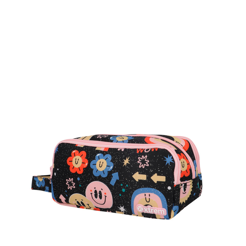 Saxoline Estuche University+ Negro Arcoíris