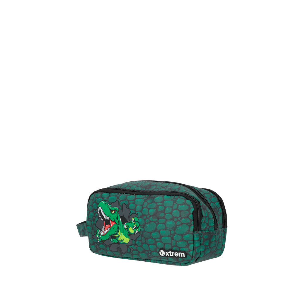 Saxoline Estuche University+ Verde Dino