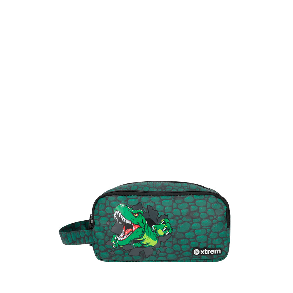 saxoline Estuche University+ verde dino