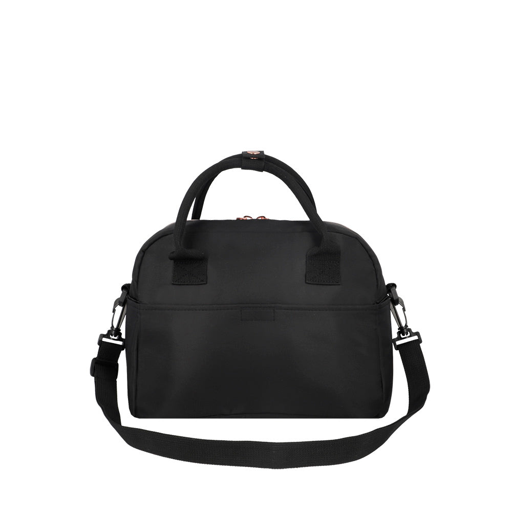 Saxoline Lonchera Térmica Bayside Negra/rosada