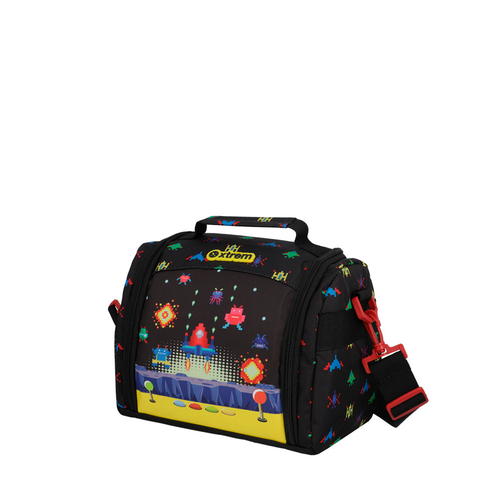 Saxoline Lonchera Térmica Break 3.0 Negra Arcade