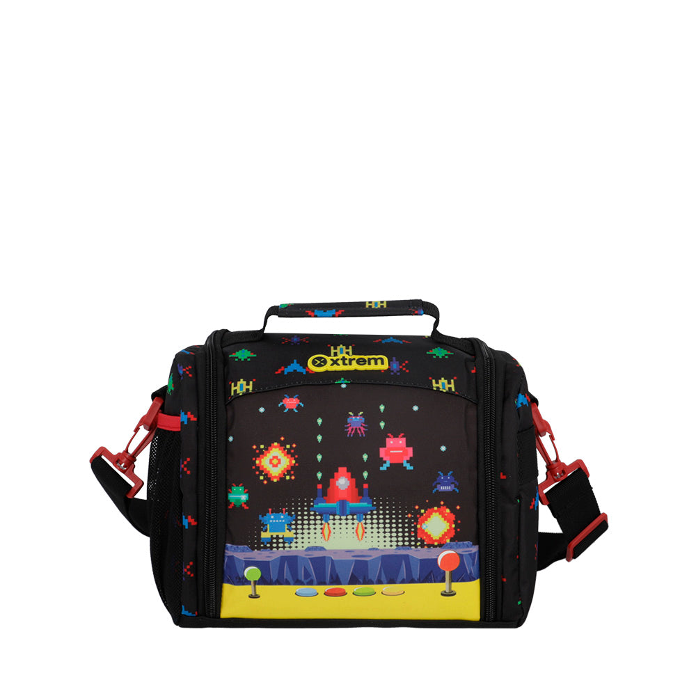 saxoline Lonchera térmica Break 3.0 negra arcade