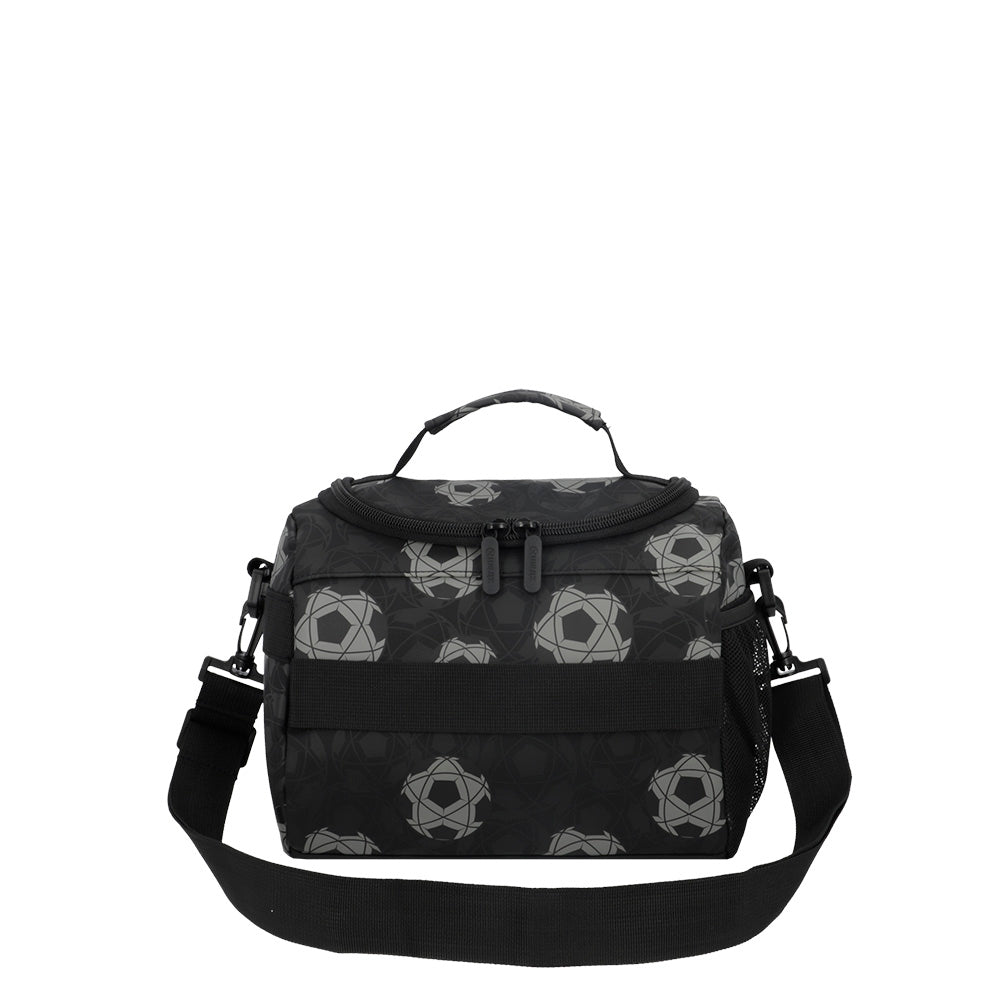 Saxoline Lonchera Térmica Break 3.0 Negra Fútbol