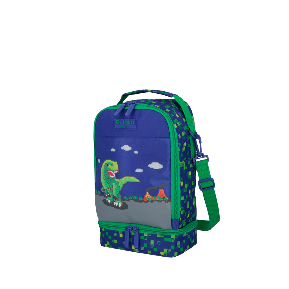 Saxoline Lonchera Térmica Lunch 2.0 Azul Dino