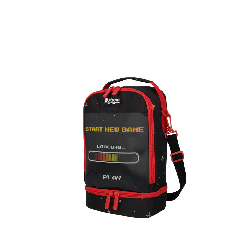 Saxoline Lonchera Térmica Lunch 2.0 Negra Gamer