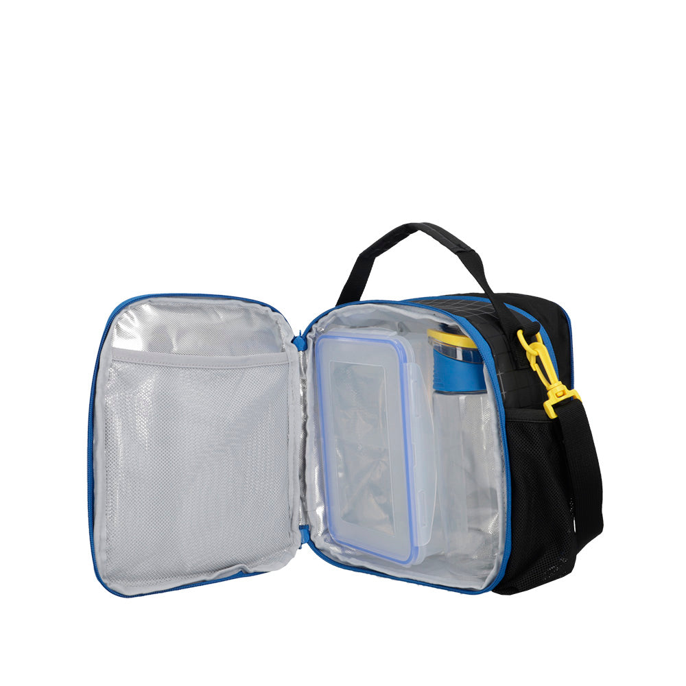 Saxoline Lonchera Térmica Lunch-Pack Black Checks