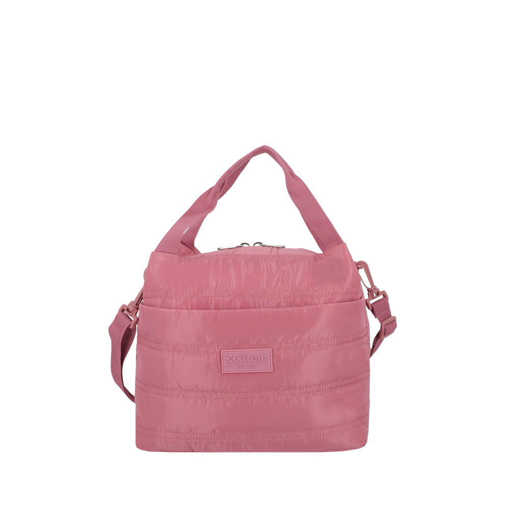 saxoline Lonchera térmica Neo 3.0 rosada/plateada