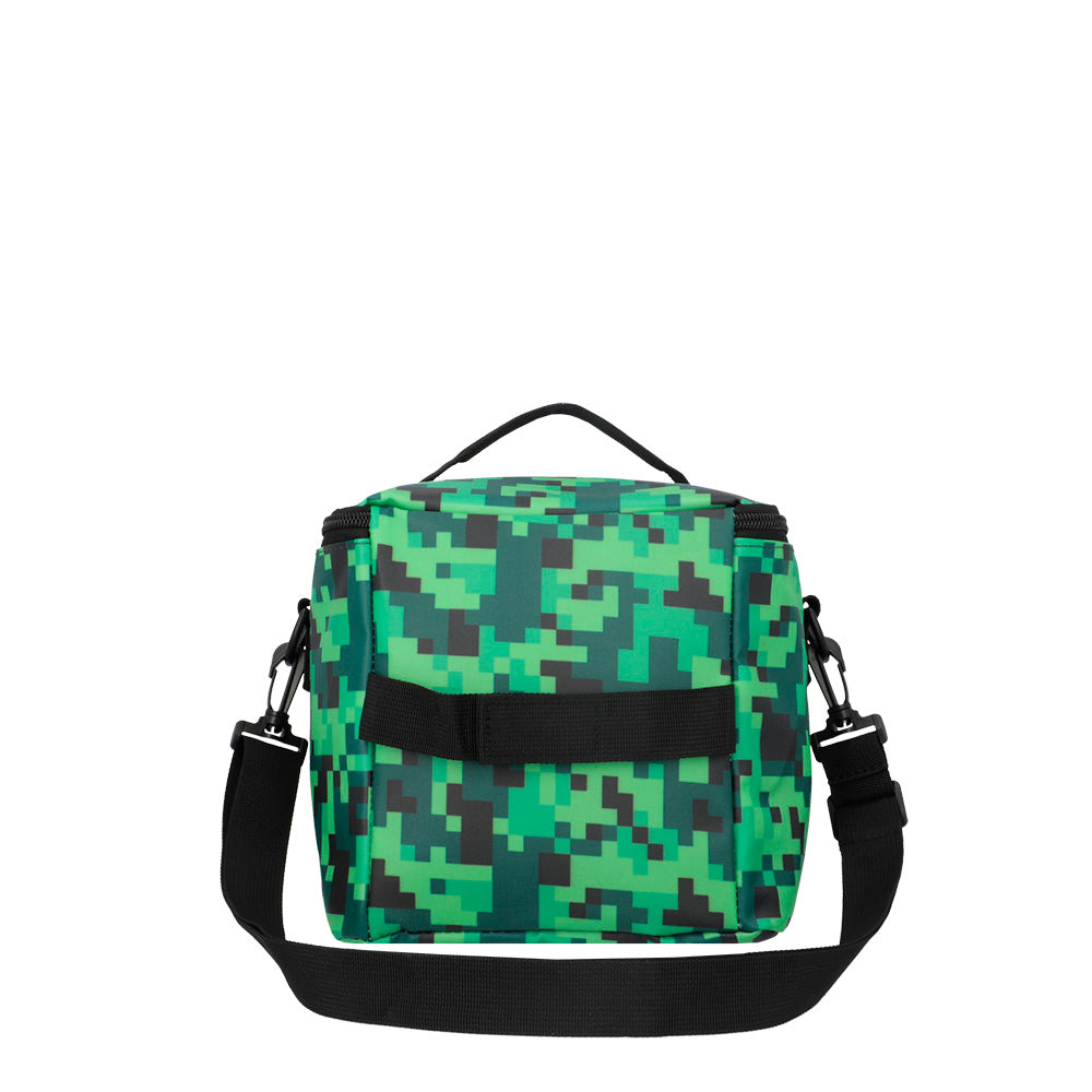 Saxoline Lonchera Térmica Oregon Verde Píxeles