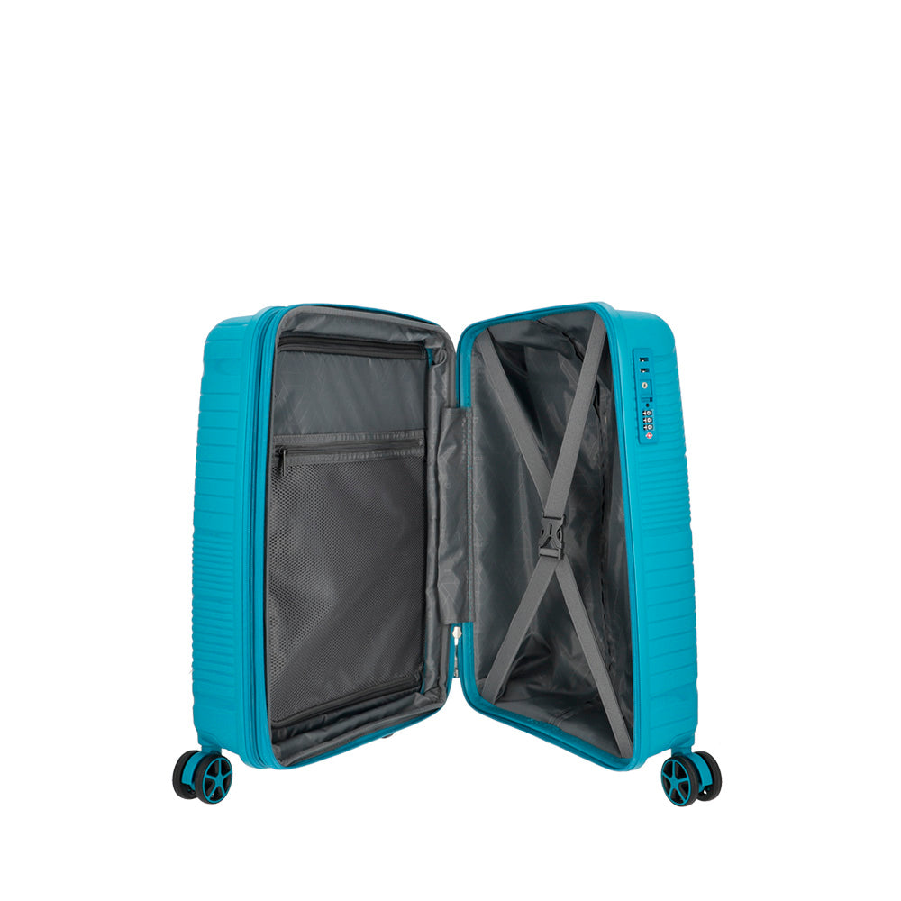 Saxoline Maleta De Cabina Argenta Impact Pro Azul