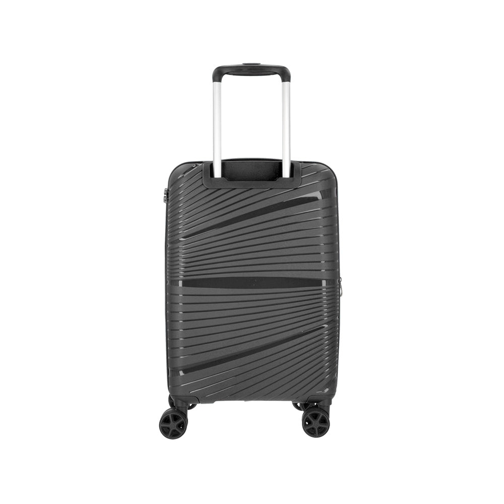 Saxoline Maleta De Cabina Argenta Impact Pro Negra