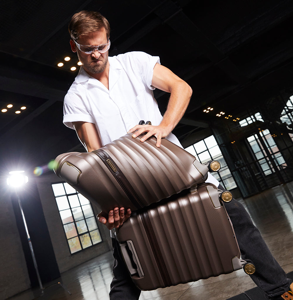 saxoline Maleta De Cabina Royale Impact Pro Café