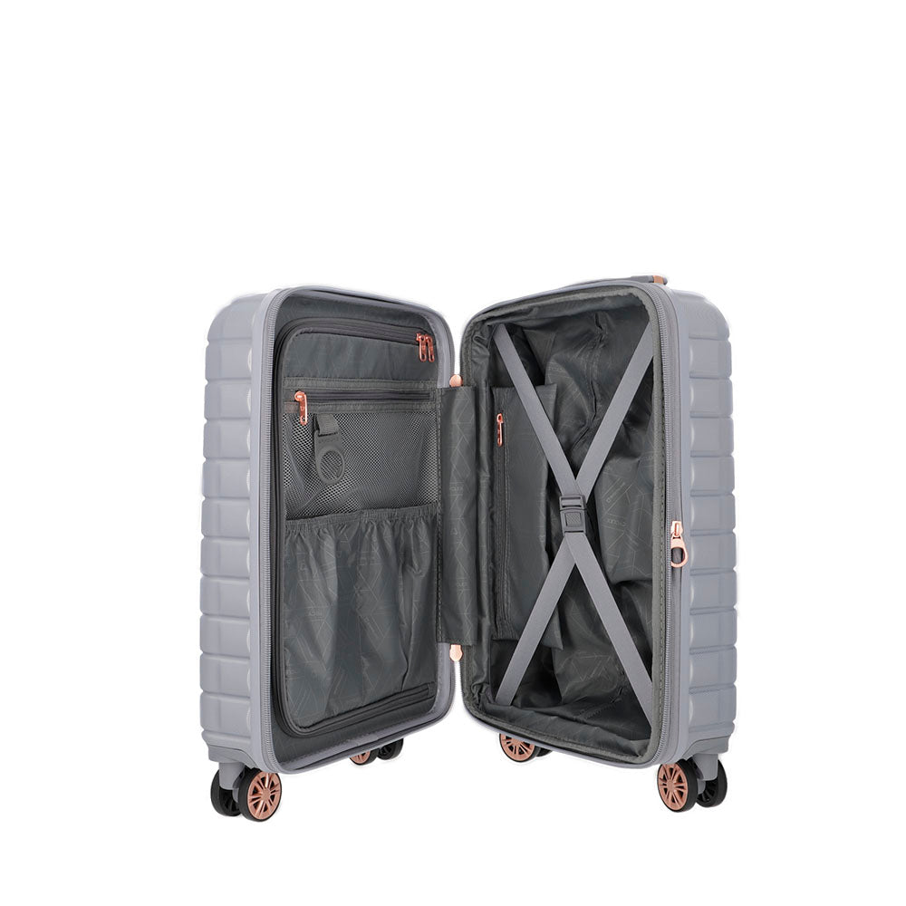 Saxoline Maleta De Cabina Spinwave Impact Pro Gris