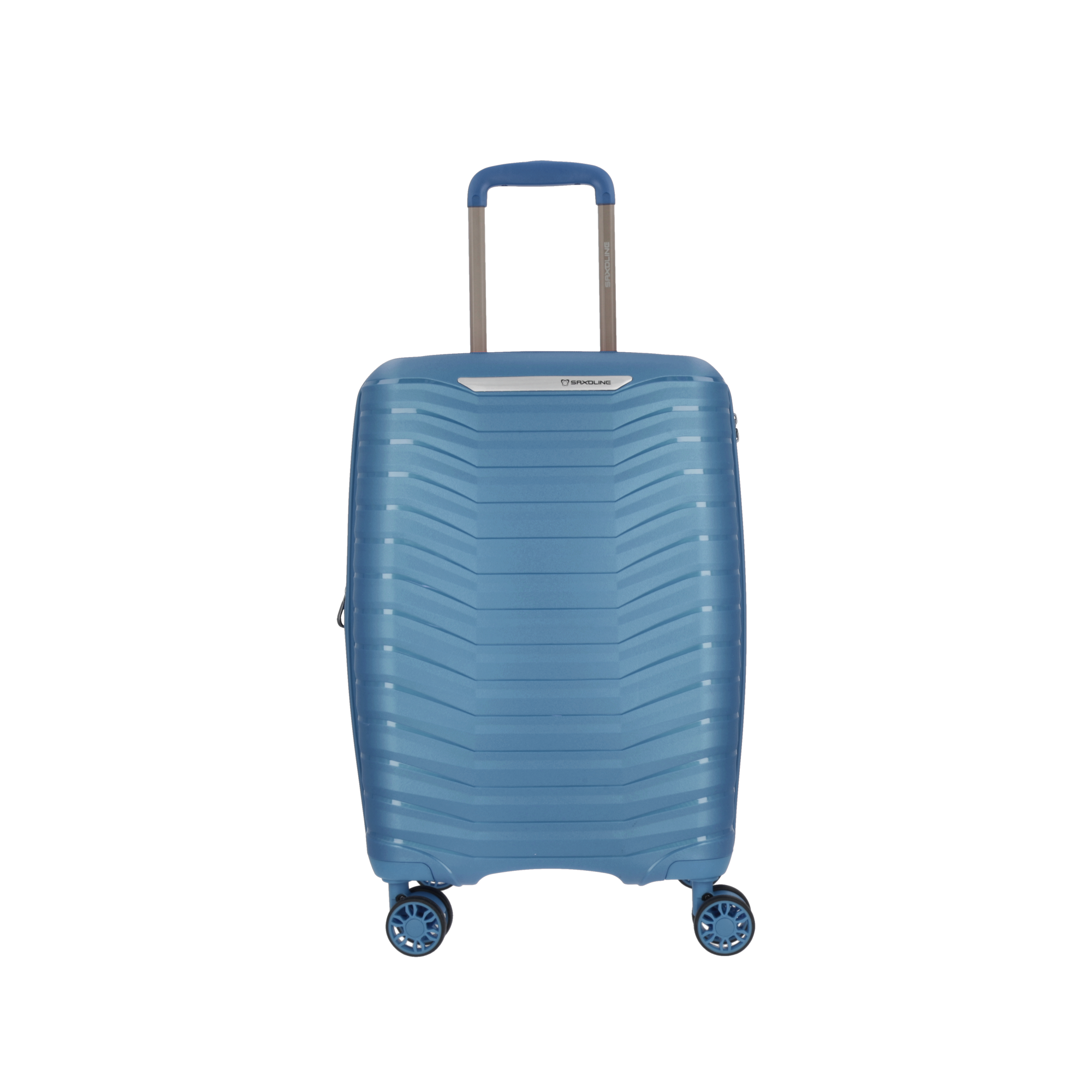 saxoline Maleta de cabina Titanium Impact Pro azul