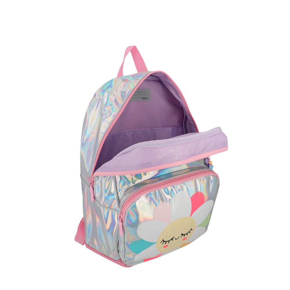 Saxoline Mochila Bolt Plateada